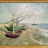 Ars mundi Alle Werke<van Gogh, Vincent :»Fischerboote am Strand von Les Saintes-Marie-de-la-Mer«