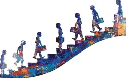 Ars mundi Wandbilder & Wanddekoration|Alle Skulpturen<Wandskulptur »On the stairs«