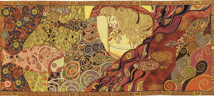 Ars mundi Teppiche<Wandteppich »Danae« nach Gustav Klimt