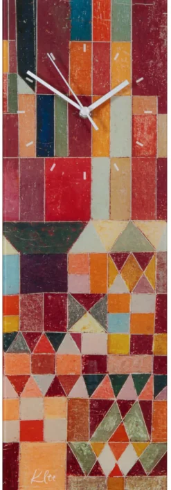 Ars mundi Künstleruhren|Wand- & Tischuhren<Wanduhr »Burg und Sonne« nach Klee