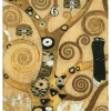 Gustav Klimt Wand- & Tischuhren<Wanduhr »Lebensbaum« nach