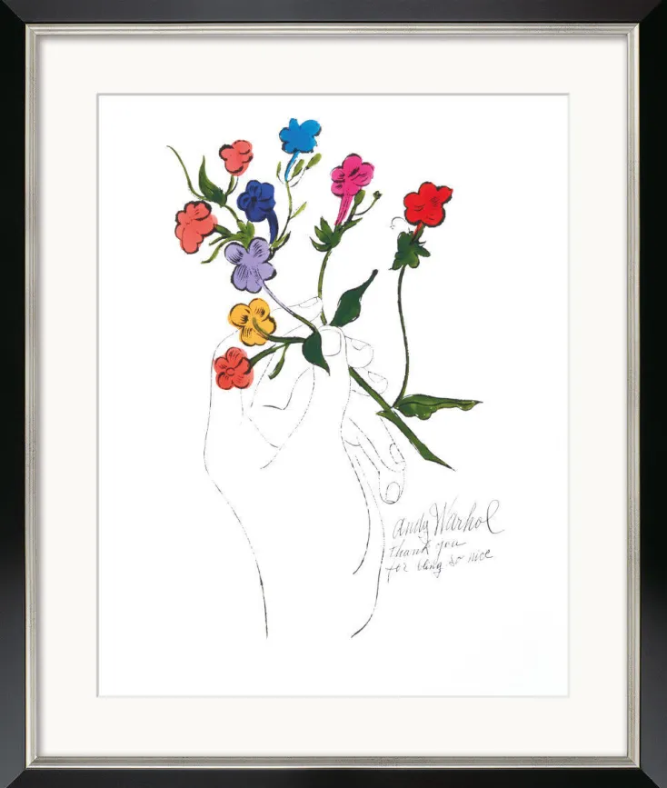 Ars mundi Alle Werke<Warhol, Andy: »A Gold Book – Thank you for being so nice«, 1957