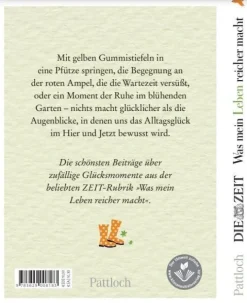 DIE ZEIT Geschenkbücher<Was mein Leben reicher macht: Geschenkbuch »Glück & Lebensfreude«