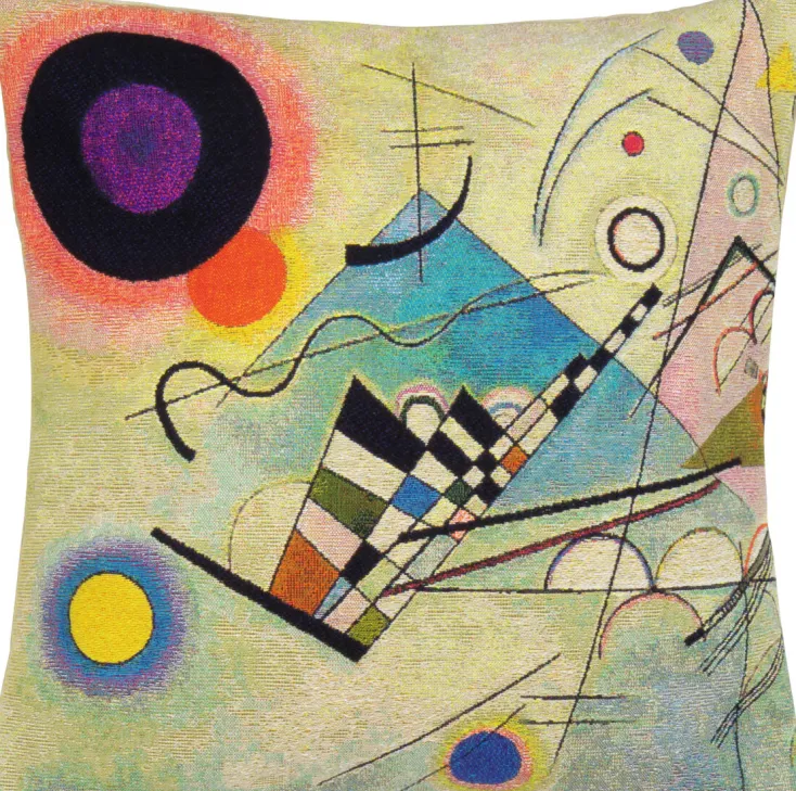 Ars mundi Decken & Kissen<Wassily Kandinsky: 3 Kissenhüllen »Komposition VIII A-C« im Set