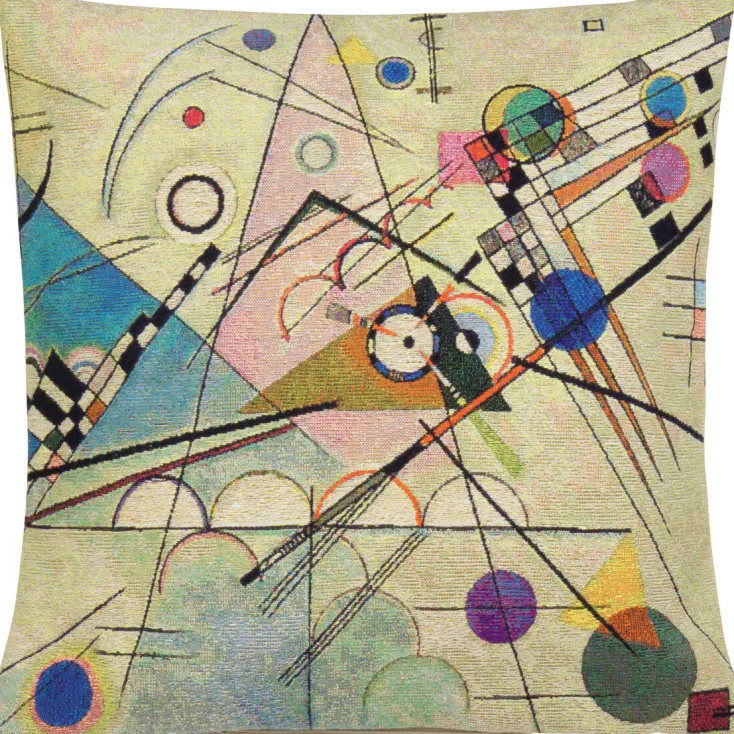 Ars mundi Decken & Kissen<Wassily Kandinsky: 3 Kissenhüllen »Komposition VIII A-C« im Set