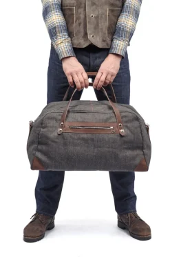 HACK Lederwaren Weekender<Weekender aus Segeltuch