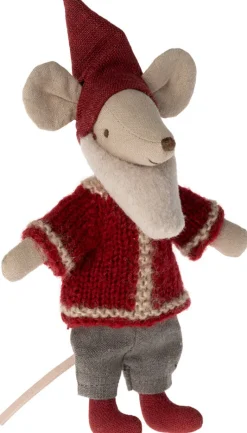 Kinder Maileg Nikolausgeschenke|Kuscheltiere & Puppen<»Weihnachtsmann« Maus