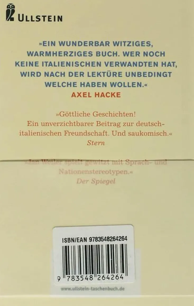 ZEIT Buchhandlung Romane<Weiler, J: Maria, ihm schmeckt's nicht!