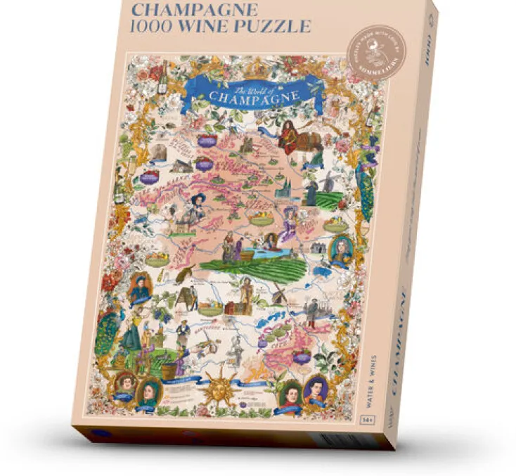 Kinder Water & Wines Spiele & Puzzle|Puzzle Für Erwachsene<Wein Puzzle »Champagne«
