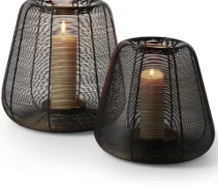 Philippi Outdoorlampen & Solar|Gartenleuchten<Windlicht »Luanda«, Größe S