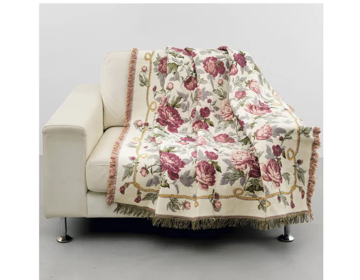 Ars mundi Decken & Kissen<Wohnplaid »Rosen«