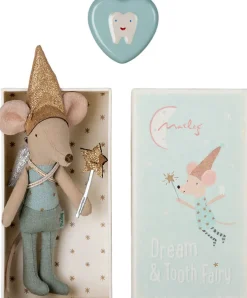 Kinder Maileg Kuscheltiere & Puppen<»Zahnfee Maus« in Streichholzschachtel