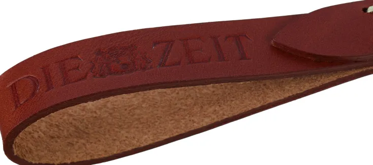 DIE ZEIT Schlüsselanhänger<ZEIT Kollektion: Leder-Schlüsselanhänger