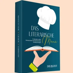 DIE ZEIT Kochen & Reisen|Geschenkbücher<ZEIT-Edition »Das literarische Menü«