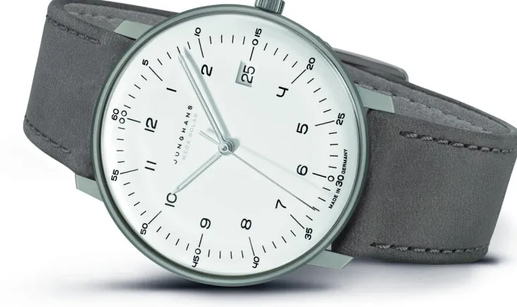 Junghans Armbanduhren<ZEIT-Kollektion »Max Bill Mega Solar«
