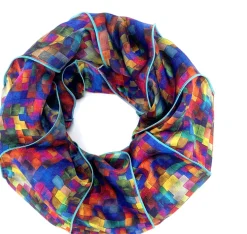 Ulrike Isensee Künstlertücher<ZEIT-Loopschal »Mosaik«