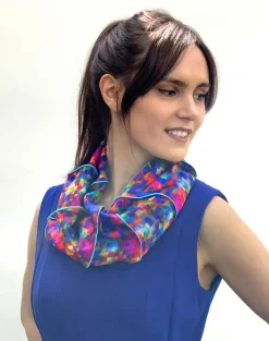 Ulrike Isensee Künstlertücher<ZEIT-Loopschal »Mosaik«