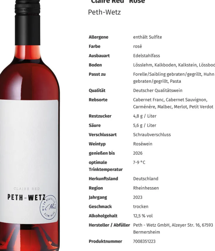 Rindchen Sondereditionen|Rotwein<ZEIT-Selektion Wein »Gartenparty«