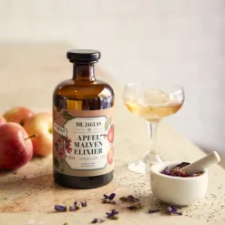Dr. Jaglas Sondereditionen|Likör & Rum<ZEIT-Sonderedition Dessertlikör »Apfel Malven-Elixier«