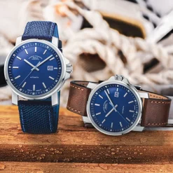 Mühle-Glashütte Armbanduhren<ZEIT-Sonderedition »29er Big Deep Blue«