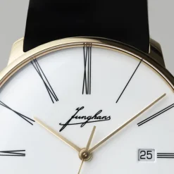 Junghans Armbanduhren<ZEIT-Sonderedition »Meister fein Automatic Edition Erhard«, Gelbgold