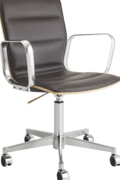 Magnus Olesen Sondereditionen|Schreibtischstühle<ZEIT-Sonderedition Schreibtischstuhl »Butterfly High« aus Leder und Eiche