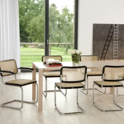 Thonet Sondereditionen|Stühle & Sessel<ZEIT-Sonderedition Stahlrohr-Freischwinger »S 64« von