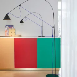 Midgard Sondereditionen|Stehleuchten<ZEIT-Sonderedition Stehlampe »AYNO«, Schwarz/Ultramarin