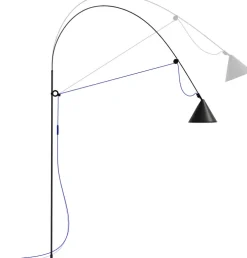 Midgard Sondereditionen|Stehleuchten<ZEIT-Sonderedition Stehlampe »AYNO«, Schwarz/Ultramarin