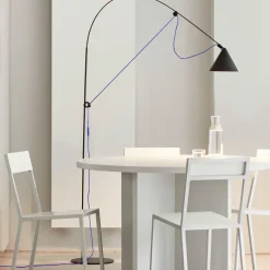 Midgard Sondereditionen|Stehleuchten<ZEIT-Sonderedition Stehlampe »AYNO«, Schwarz/Ultramarin