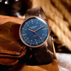 Sternglas Armbanduhren<ZEIT-Sonderedition Uhr »Hamburg«, Bronze