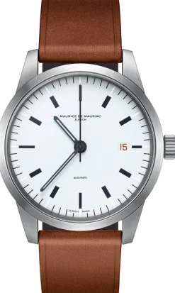 Maurice de Mauriac Armbanduhren<ZEIT-Sonderedition Uhr »L1 Weiss«