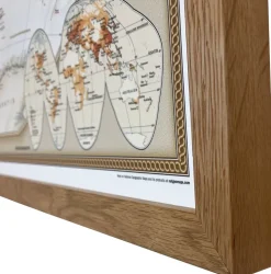 Interkart Sondereditionen|Wandbilder & Wanddekoration<ZEIT-Sonderedition Weltkarte »National Geographic antik«