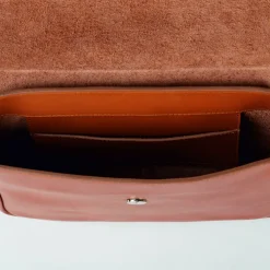 Guerer & Guerer Sondereditionen|Handtaschen<ZEIT-Tasche »Saddle Bag Small« Cognac